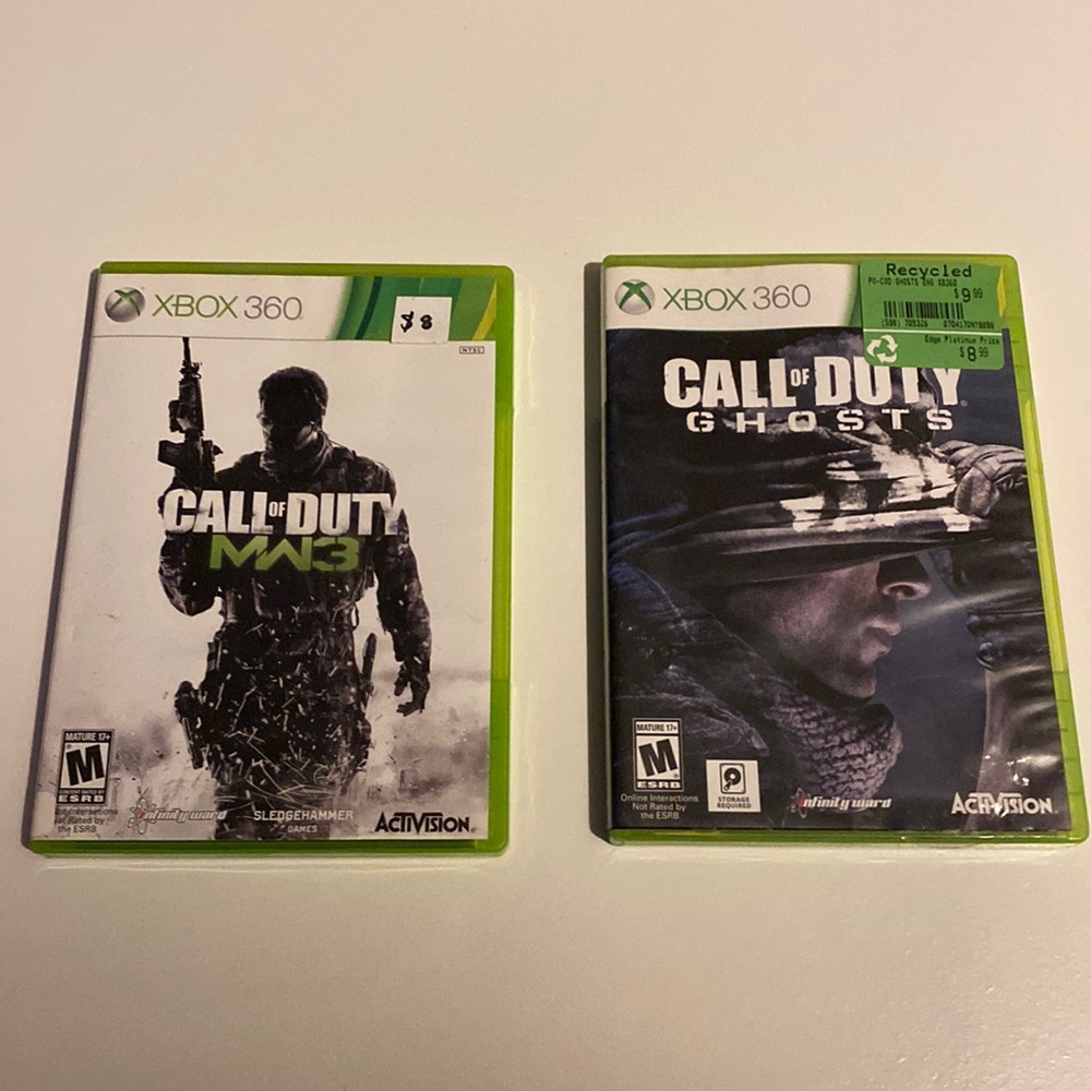 FREE SHIPPING! 360 COD games. Bundle of two!